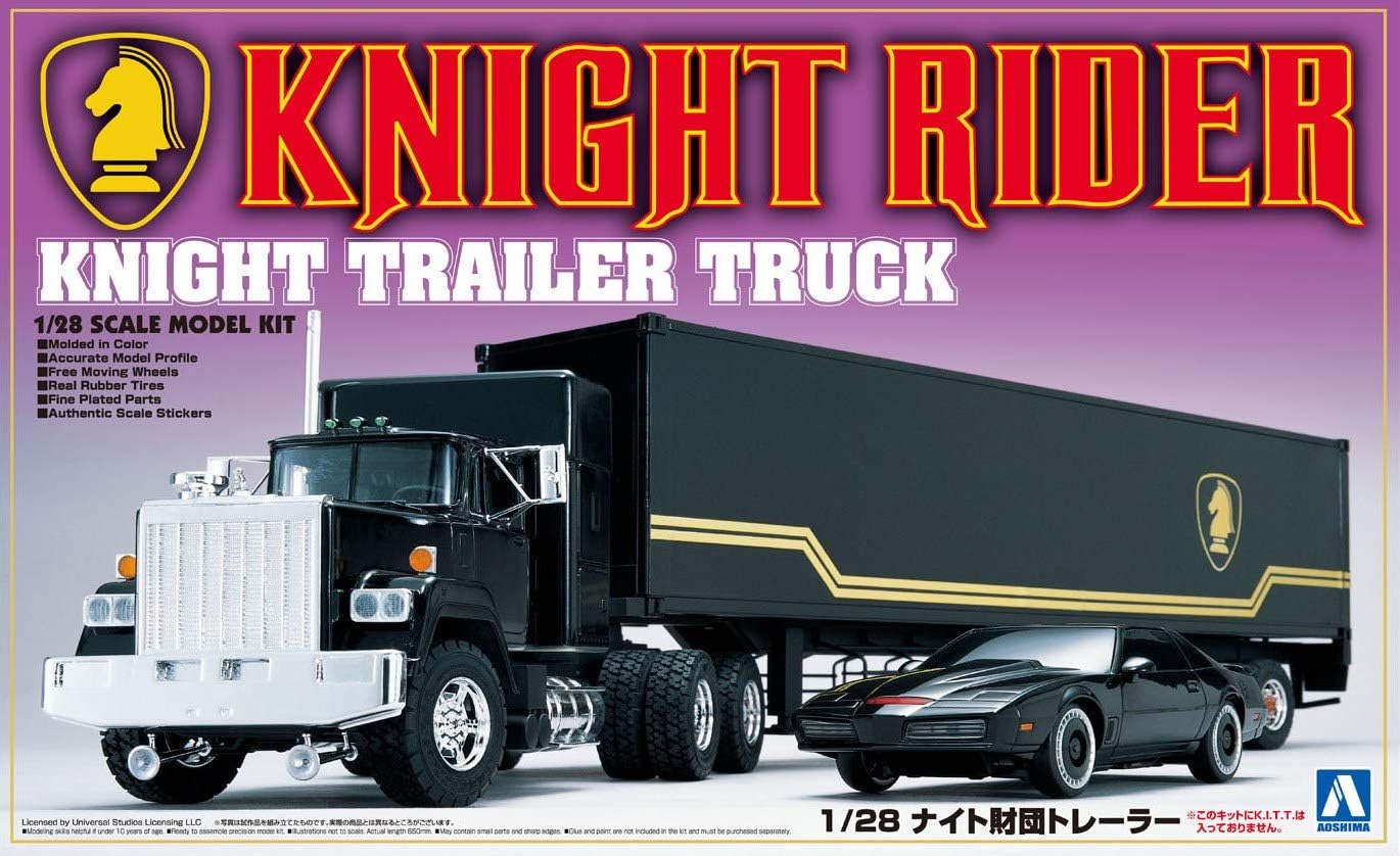 1/28 KNIGHT RIDER TRAILER TRUCK