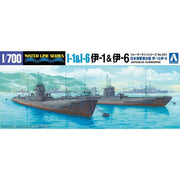 1/700 I.J.N. SUBMARINE I-1 and I-6