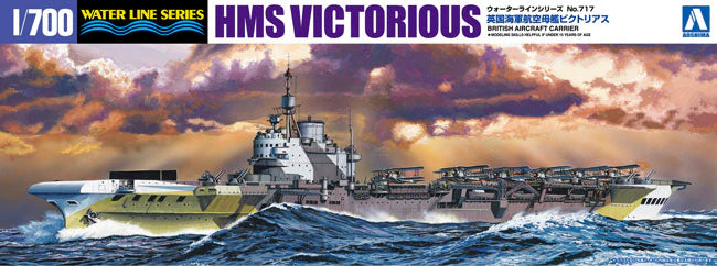 1/700 BRITISH AIRCRAFT CARRIER HMS VICTORIOUS