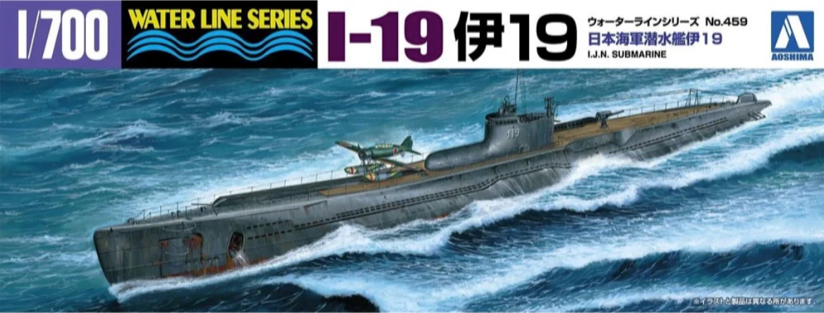 1/700 I.J.N. SUBMARINE I-19