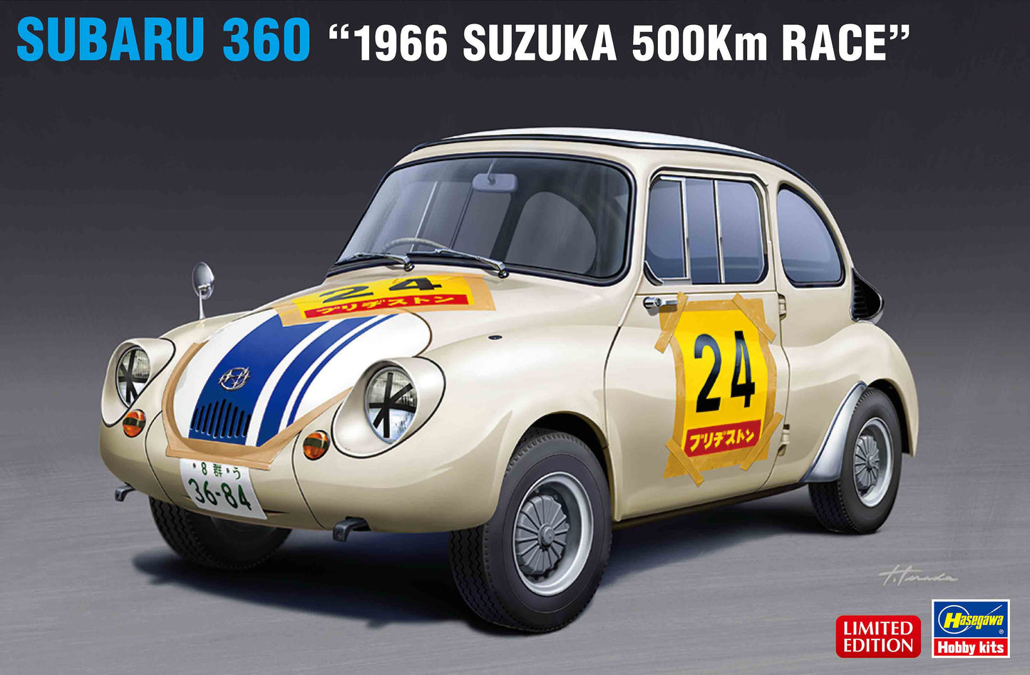 20569 1/24  SUBARU 360  - 1966 SUZUKA 500Km RACE -