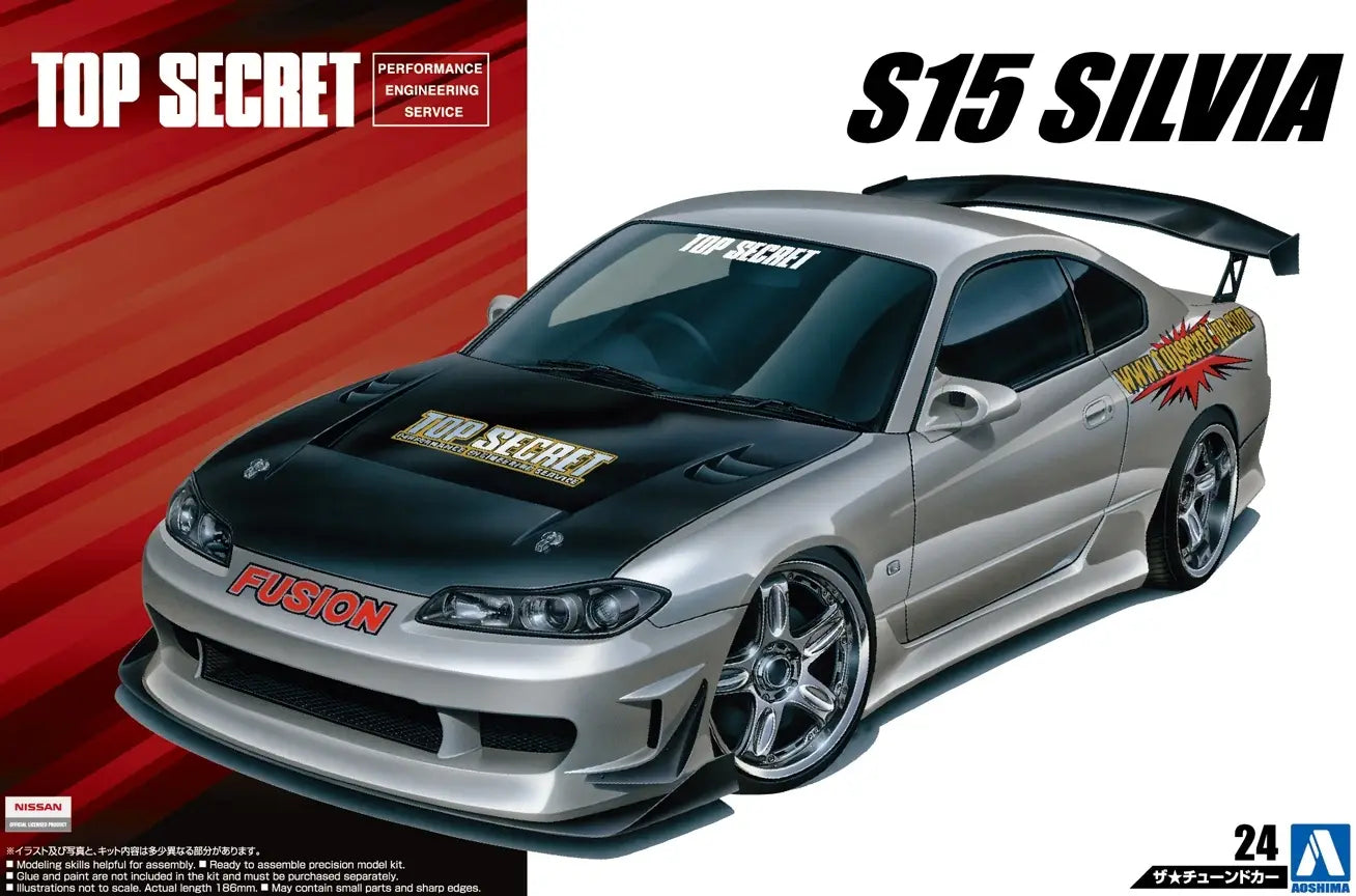 1/24 TOP SECRET S15 SILVIA 99 NISSAN