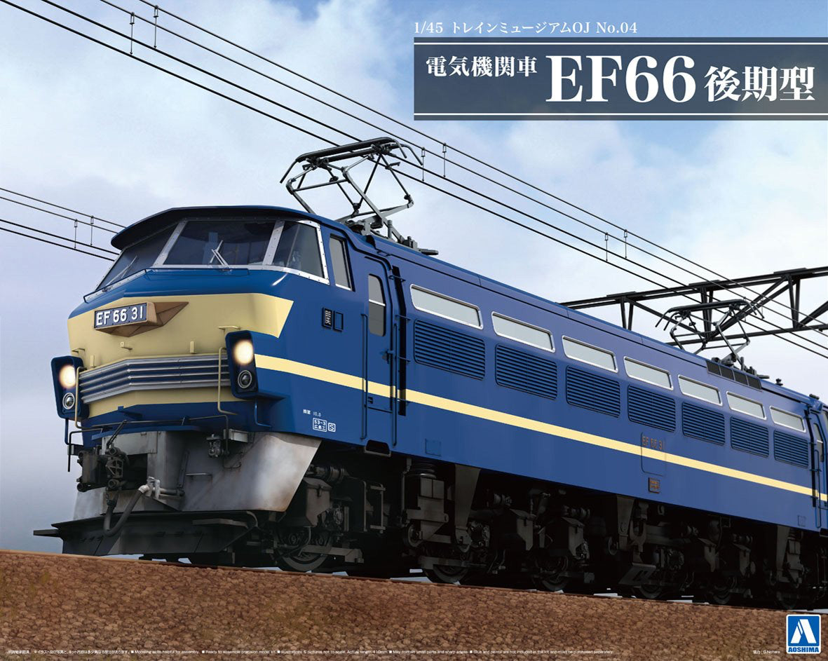 1/45 Japanese National Railways Electric Locomotive Series EF66 Late Model