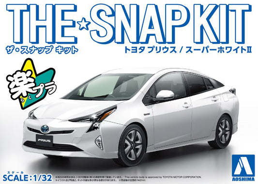 1/32 SNAP TOYOTA PRIUS (Super White II)