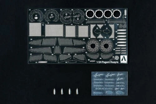 1/24 PAGANI Zonda C12S Detail-Up Parts