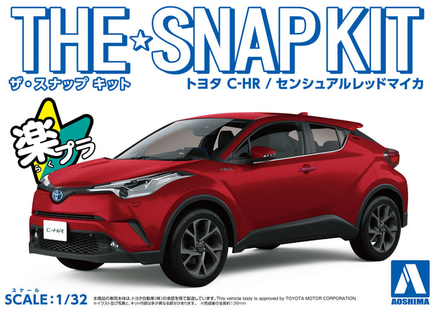 1/32 SNAP TOYOTA C-HR (Sensual Red Mica)