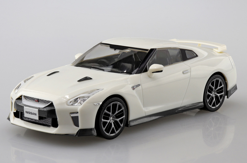 1/32 SNAP NISSAN GT-R (Brilliant White Pearl)