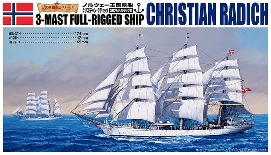 1/350 3-Mast Full-Rigged Ship CHRISTIAN RADICH