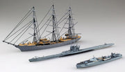 1/350 German Navy CHRISTIAN RADICH and S-BOAT and U-BOAT