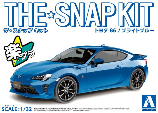 1/32 SNAP TOYOTA '86 (Bright Blue)