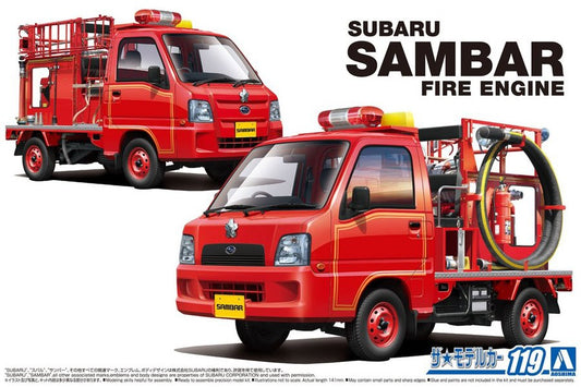 1/24 SUBARU TT2 SAMBAR THE FIRE ENGINE '11