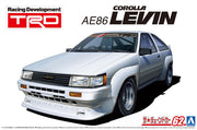 1/24 TRD TOYOTA AE86 COROLLA LEVIN '83