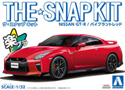 1/32 SNAP NISSAN GT-R (Vibrant Red)