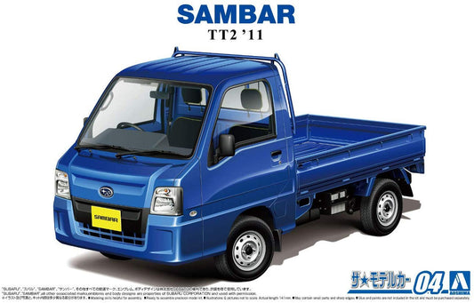 1/24 SUBARU TT2 SAMBAR WR BLUE Limited '11