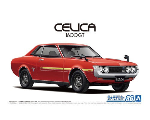 1/24 TOYOTA TA22 CELICA 1600GT '72