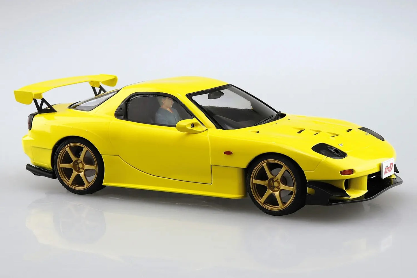 1/24 INITIAL-D TAKAHASHI KEISUKE FD3S RX7 (PROJECT D Ver.) with Figure