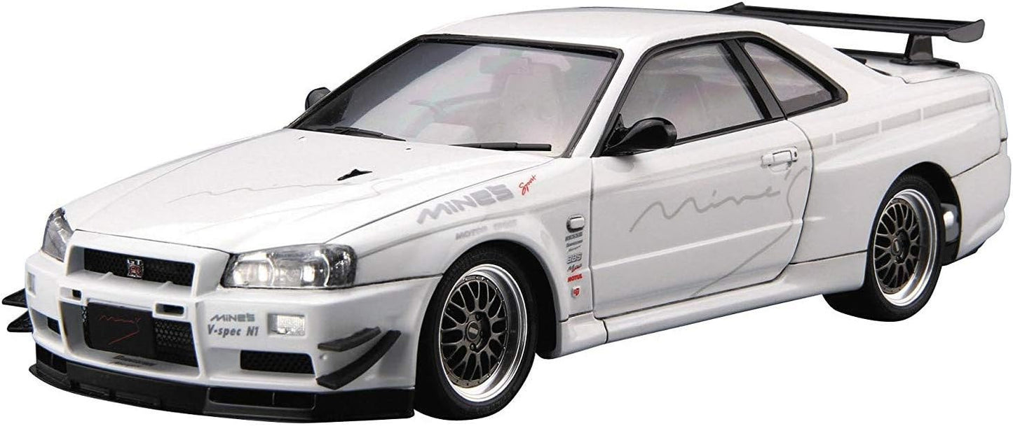 1/24 MINE'S NISSAN BNR34 SKYLINE GT-R '02