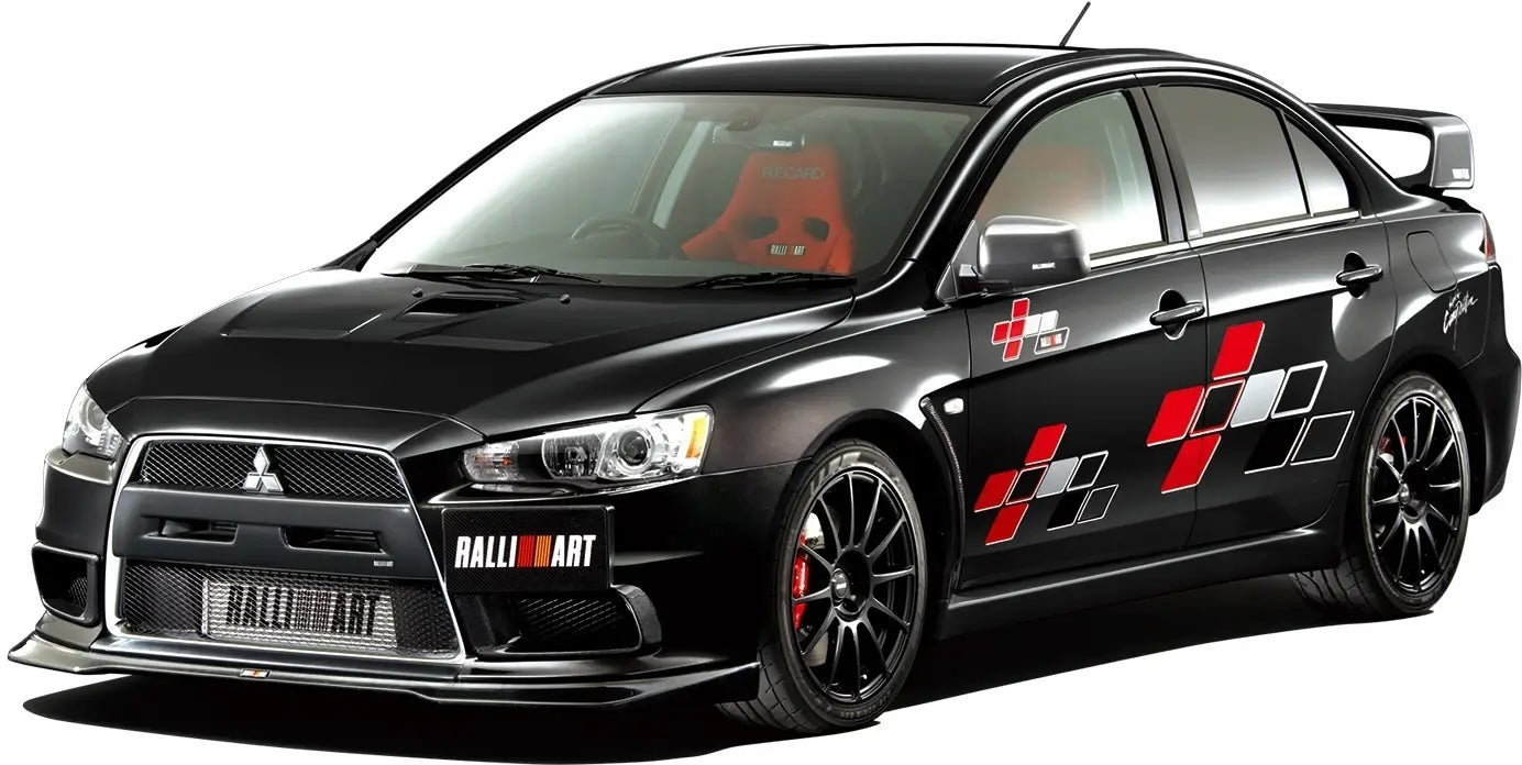 1/24 RALLI ART MITSUBISHI CZ4A LANCER EVOLUTION X '07