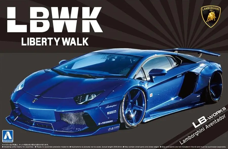 1/24 LB WORKS LAMBORGHINI AVENTADOR Ver.2