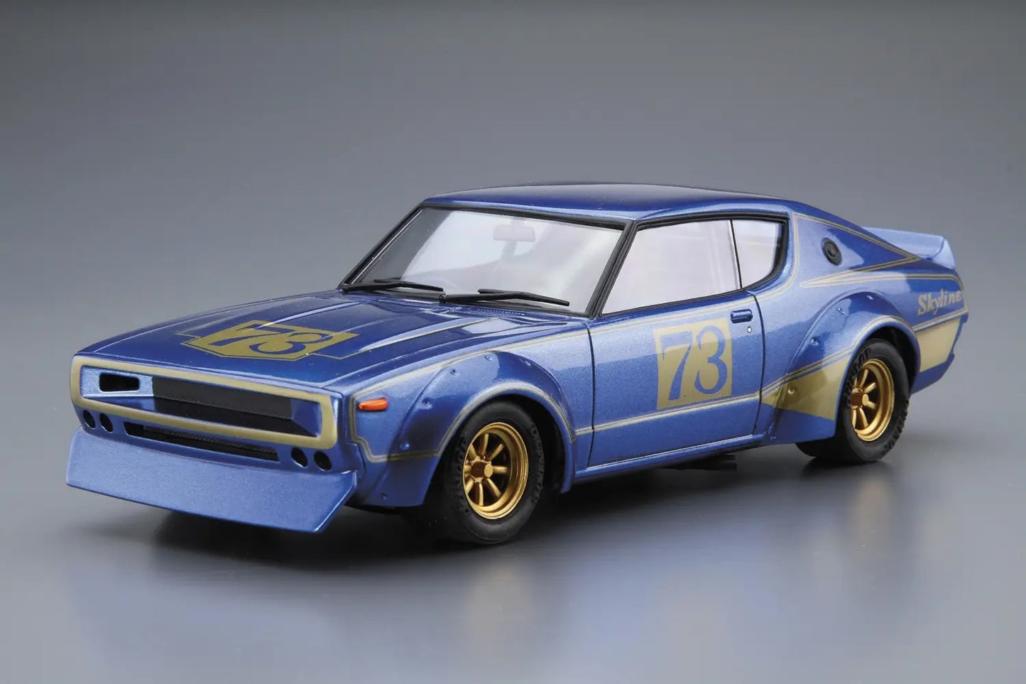 1/24 Ken & Mary NISSAN KPGC110 SKYLINE 2000GT-R RACING #73