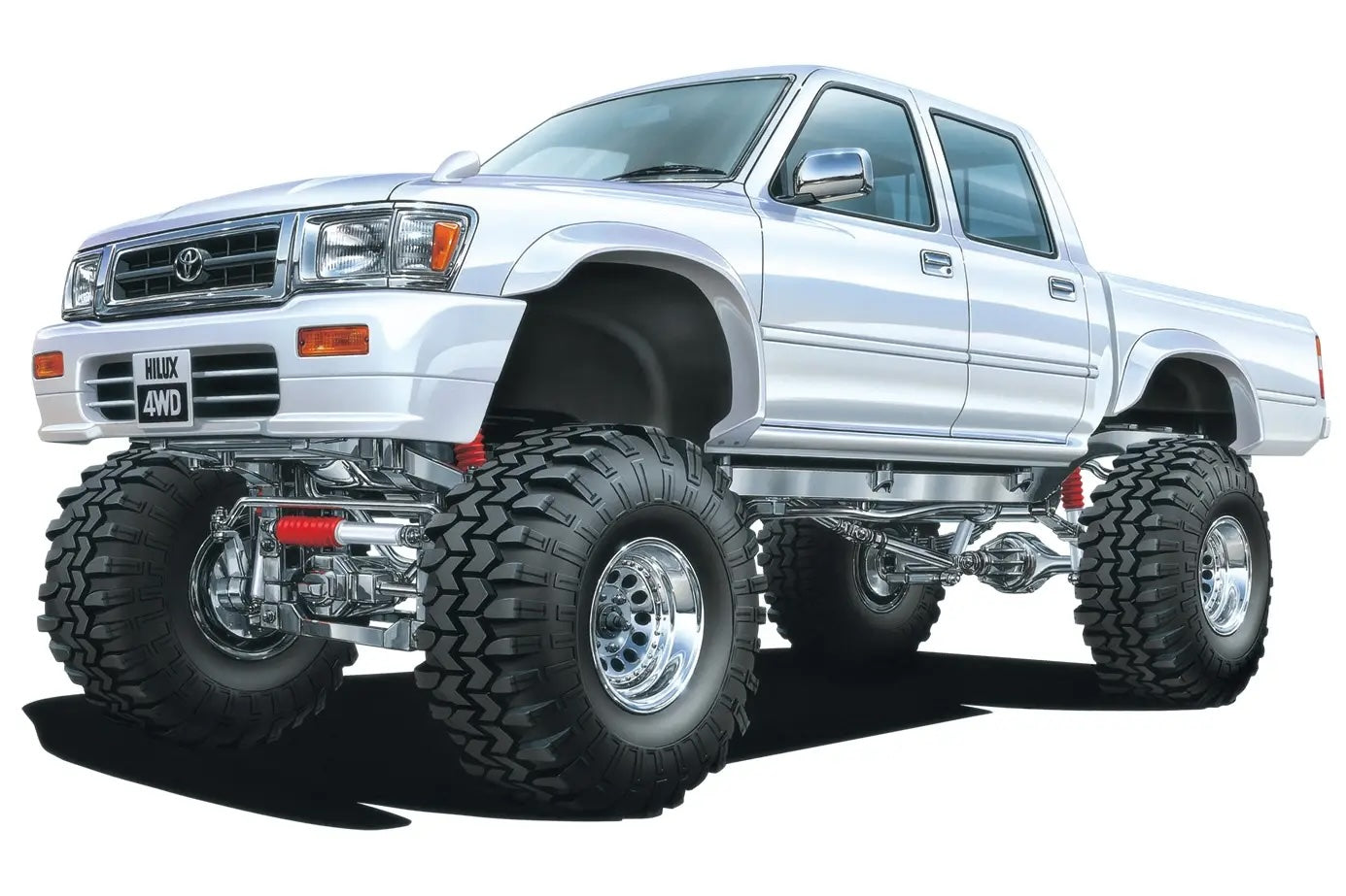 1/24 TOYOTA LN107 HILUX PICKUP DOUBLE CAB LIFT-UP '94