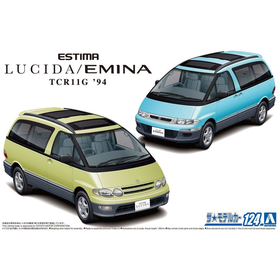 1/24 TOYOTA TCR11G ESTIMA LUCIDA/EMINA '94
