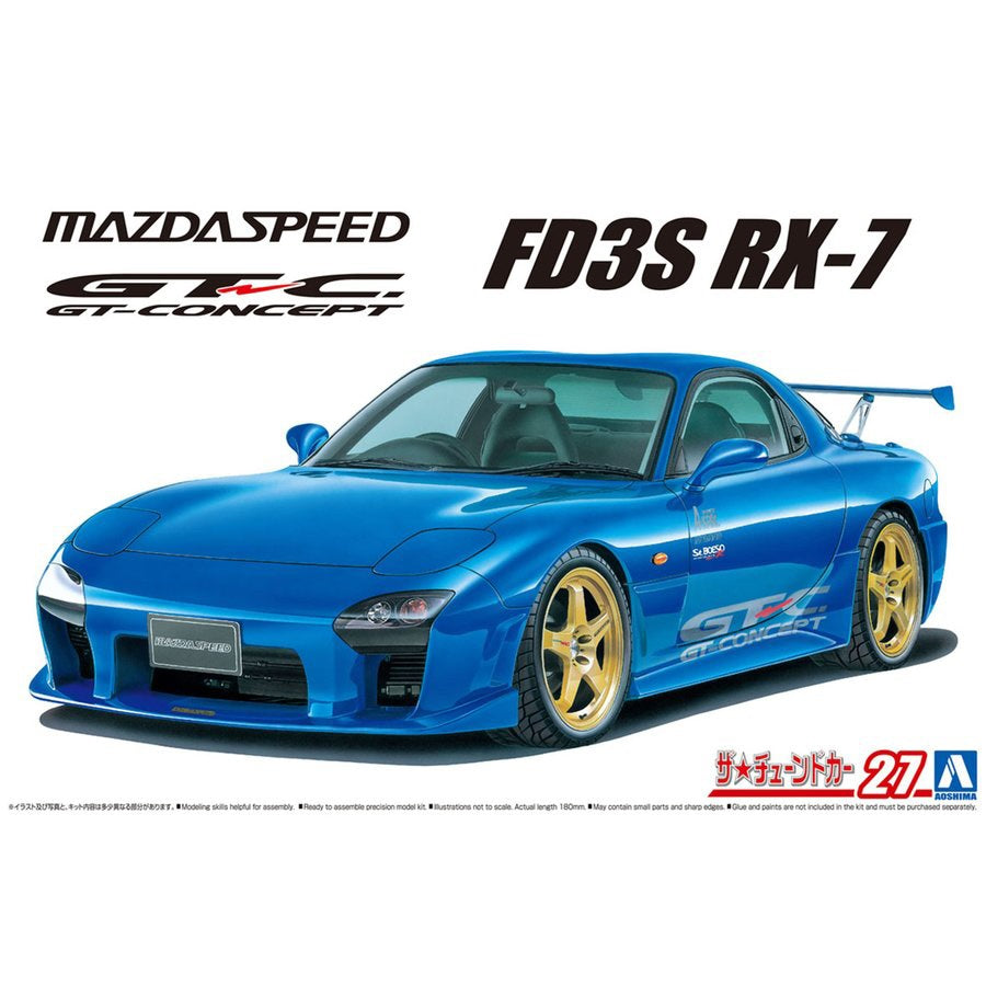 1/24 MAZDA SPEED FD3S RX-7 ASPEC GTC '99