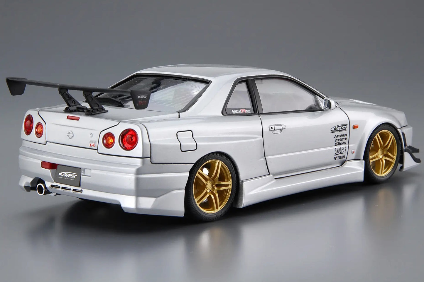 1/24 C-WEST NISSAN BNR34 SKYLINE GT-R '02