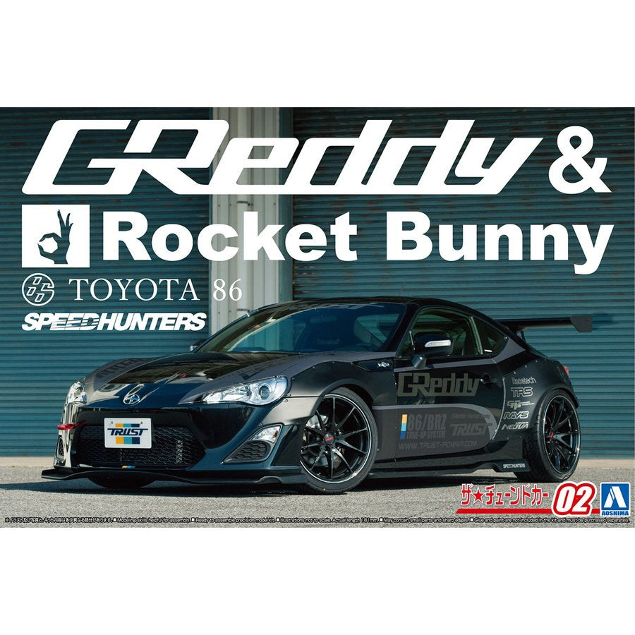 1/24 GREDDY & ROCKET BUNNY VOLK RACING TOYOTA ZN6 86 '12