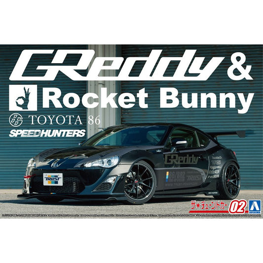 1/24 GREDDY & ROCKET BUNNY VOLK RACING TOYOTA ZN6 86 '12