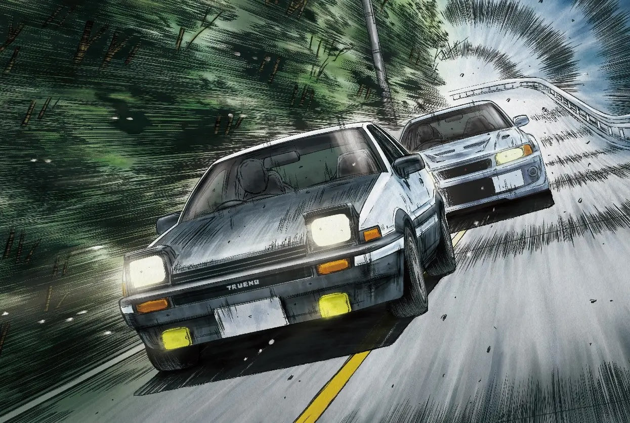 1/24 INITIAL-D FUJIWARA TAKUMI AE86 TRUENO PROJECT D Ver.