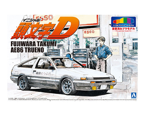 1/24 INITIAL-D FUJIWARA TAKUMI AE86 TRUENO COMICS VOL.1 VER.