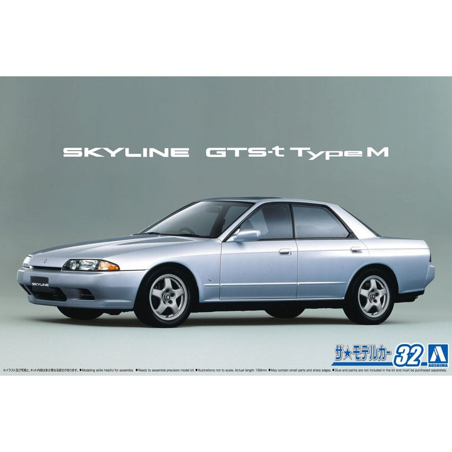 1/24 NISSAN HCR32 SKYLINE GTS-T Type M '89