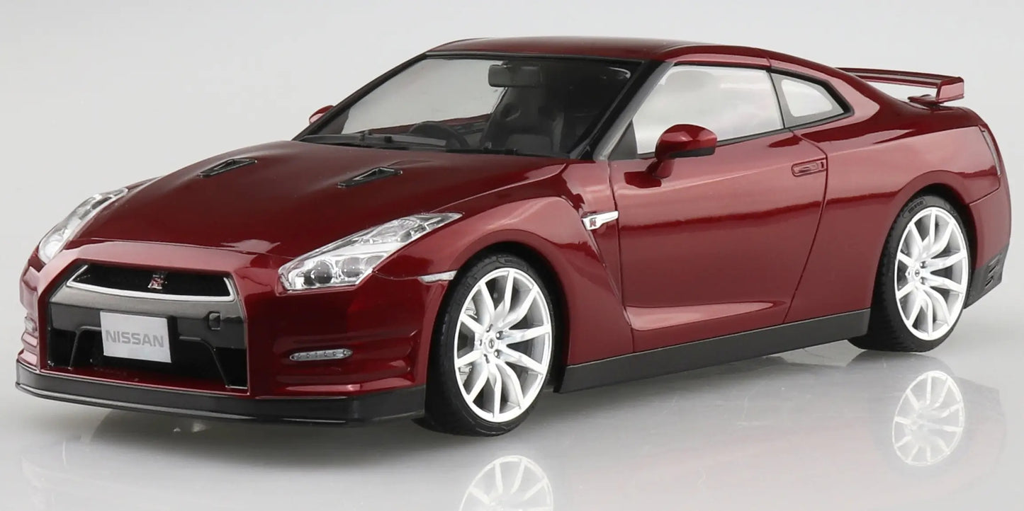 1/24 NISSAN R35 GT-R '14 Gold Flake Red Pearl