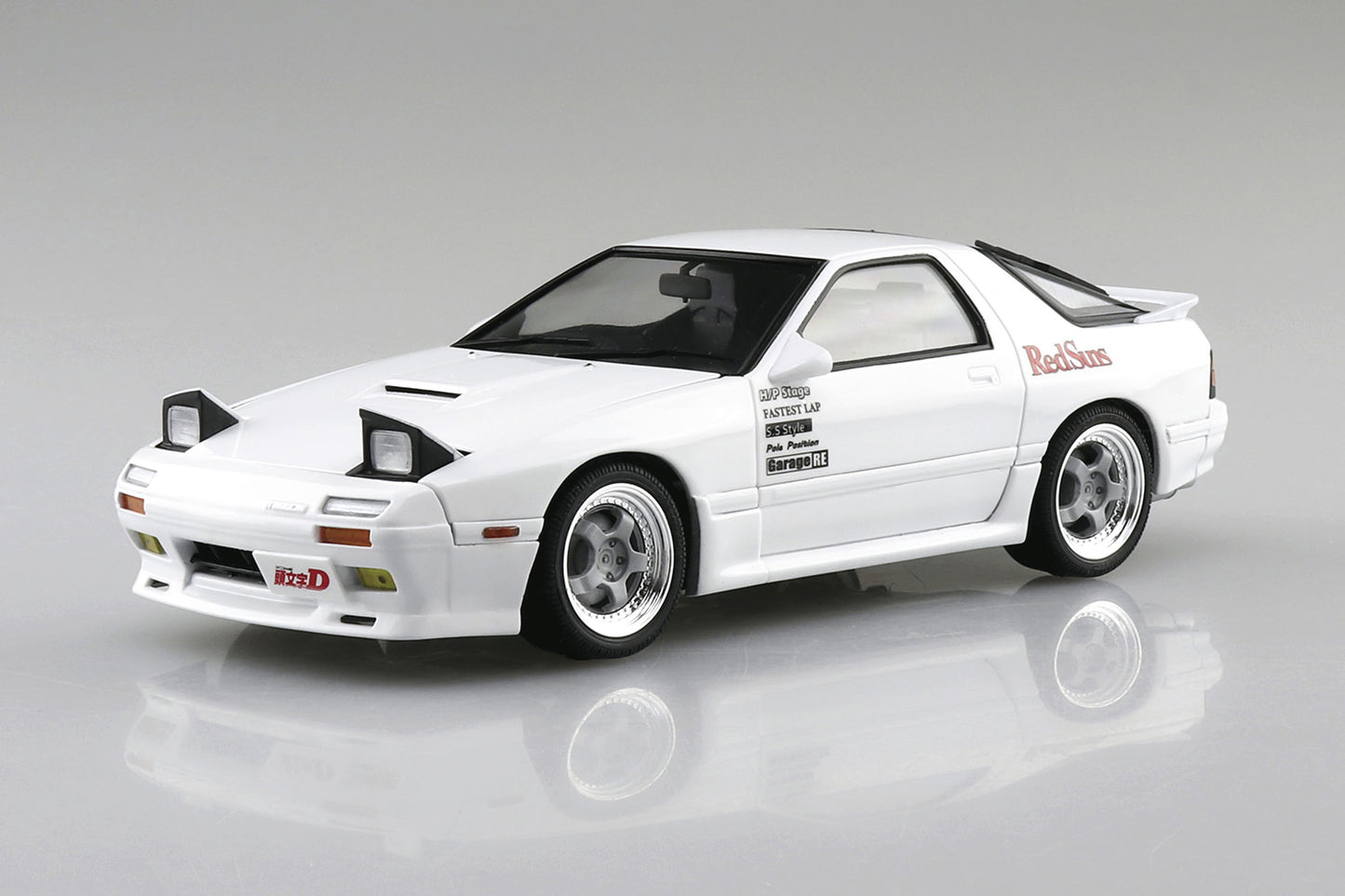 1/24 INITIAL-D TAKAHASHI RYOSUKE FC3S RX-7 (COMICS Vol.5 AKINA BATTLE Ver.)