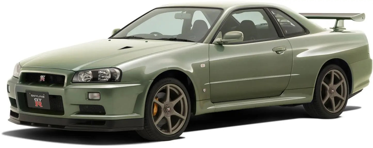 1/32 SNAP NISSAN R34 SKYLINE GT-R Nur Millenium Jade