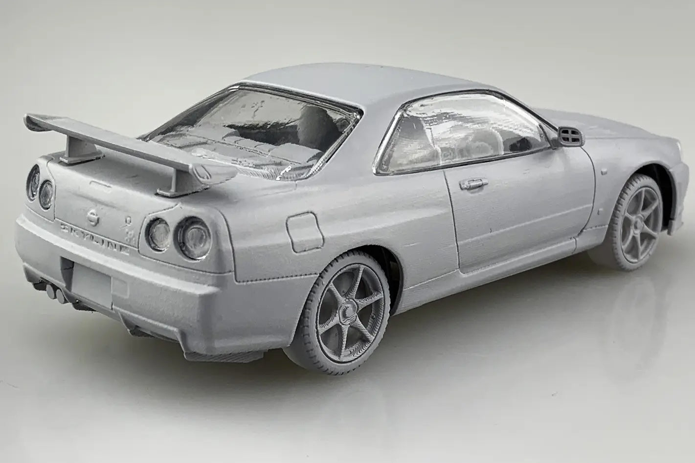 1/32 SNAP NISSAN R34 SKYLINE GT-R Nur Sparkling Silver