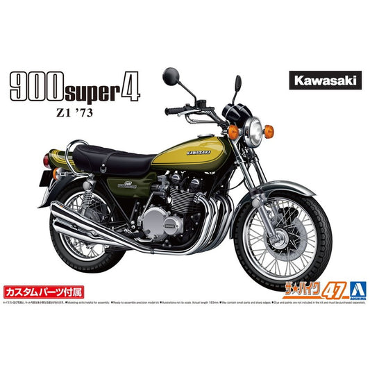 1/12 KAWASAKI Z1 900 SUPER4 '73 WITH CUSTOM PARTS