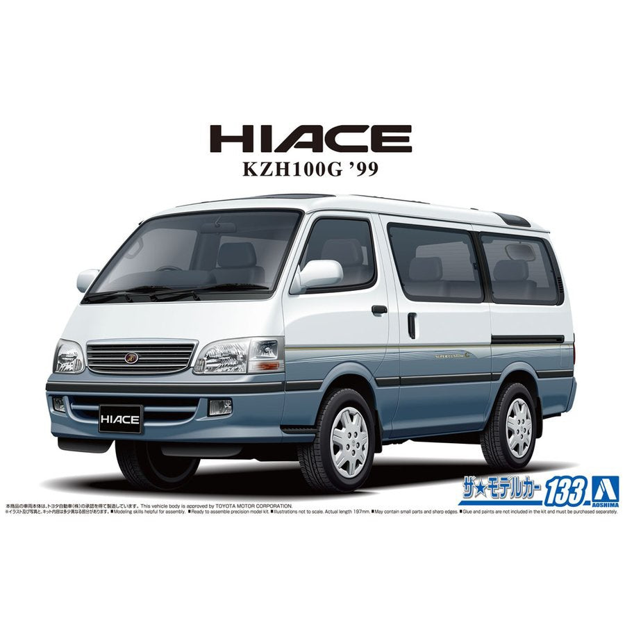 1/24 TOYOTA KZH100G HIACE SUPER CUSTOM G '99