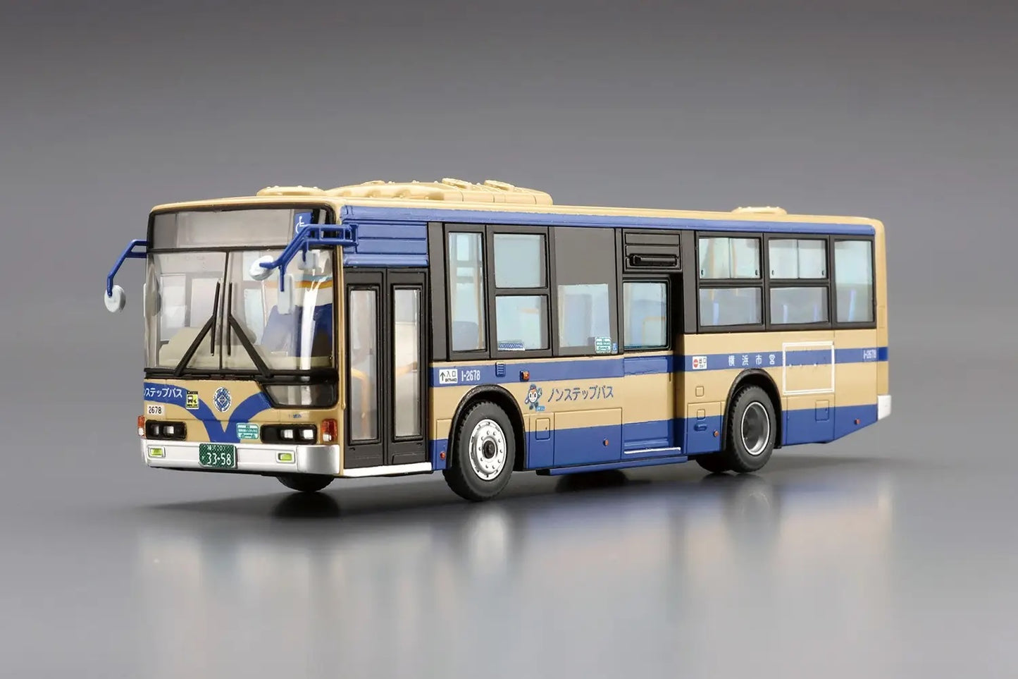 1/80 MITSUBISHI Fuso MP37 Aero Star Yokohama City Transportation Bureau