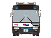 1/80 MITSUBISHI Fuso MP38 Aero Star Keio Dentetsu Bus