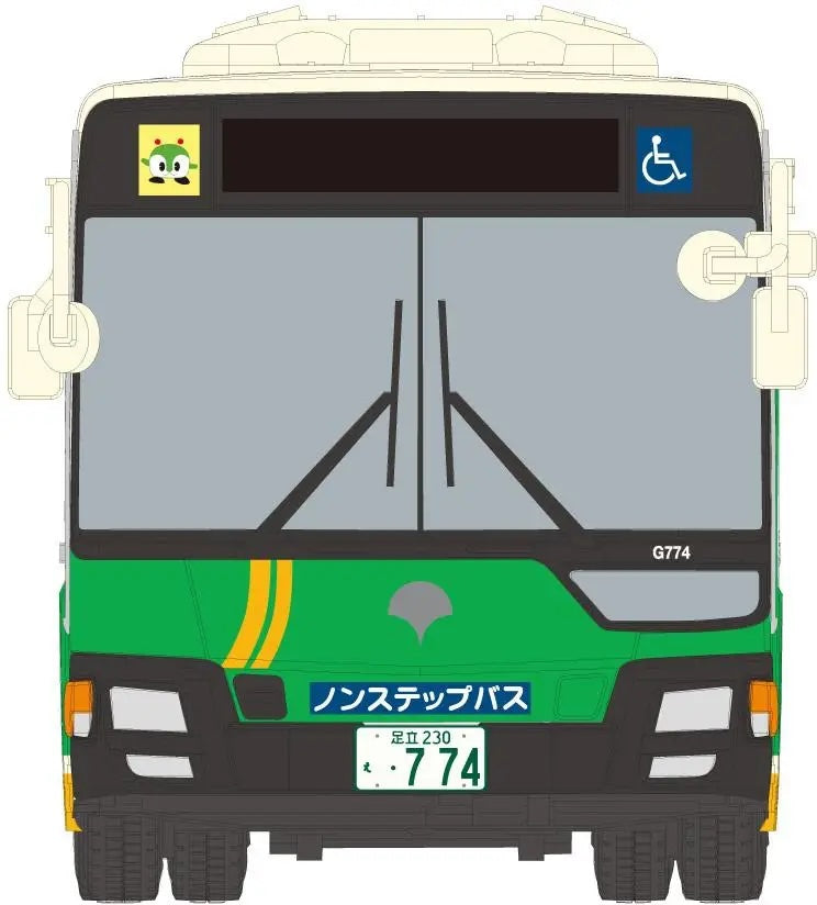 1/80 MITSUBISHI Fuso MP38 Aero Star Tokyo Metropolitan Bureau of Transportation