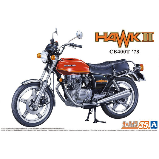 1/12 HONDA CB400T HAWK-II '78