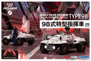 1/43 Mobile Police Patlabor Type 98 Commnad Vehicle 2 Sets