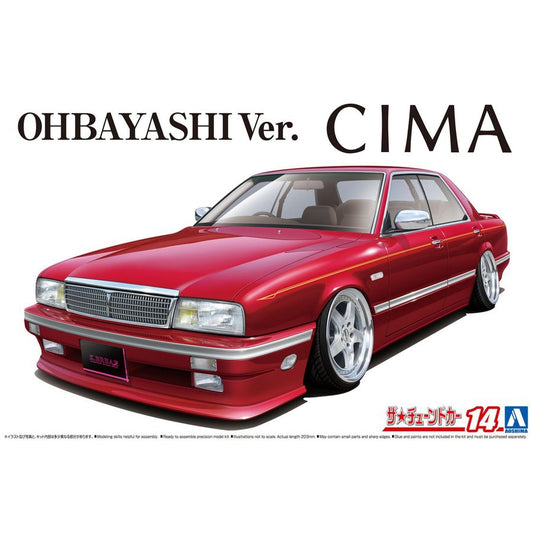 1/24 NISSAN Y31 CIMA OBAYASHI Ver. '89