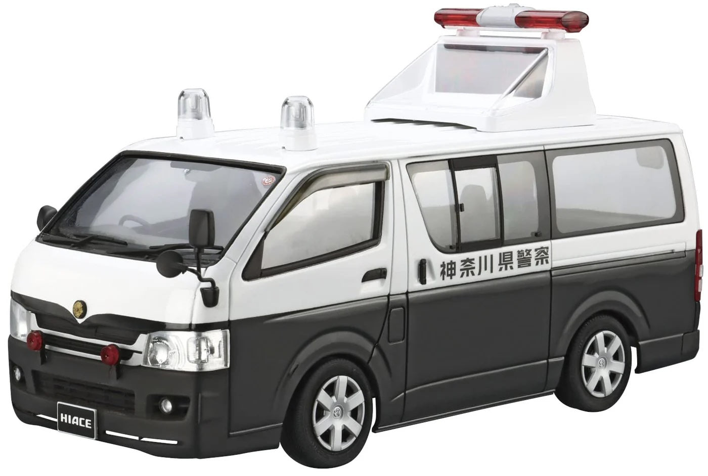 1/24 TOYOTA TRH200V HIACE Patrol Car '07