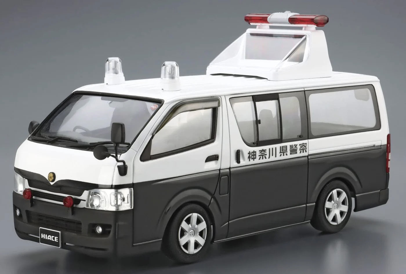 1/24 TOYOTA TRH200V HIACE Patrol Car '07