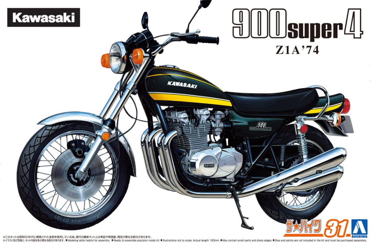 1/12 KAWASAKI Z1A 900 SUPER 4 '74