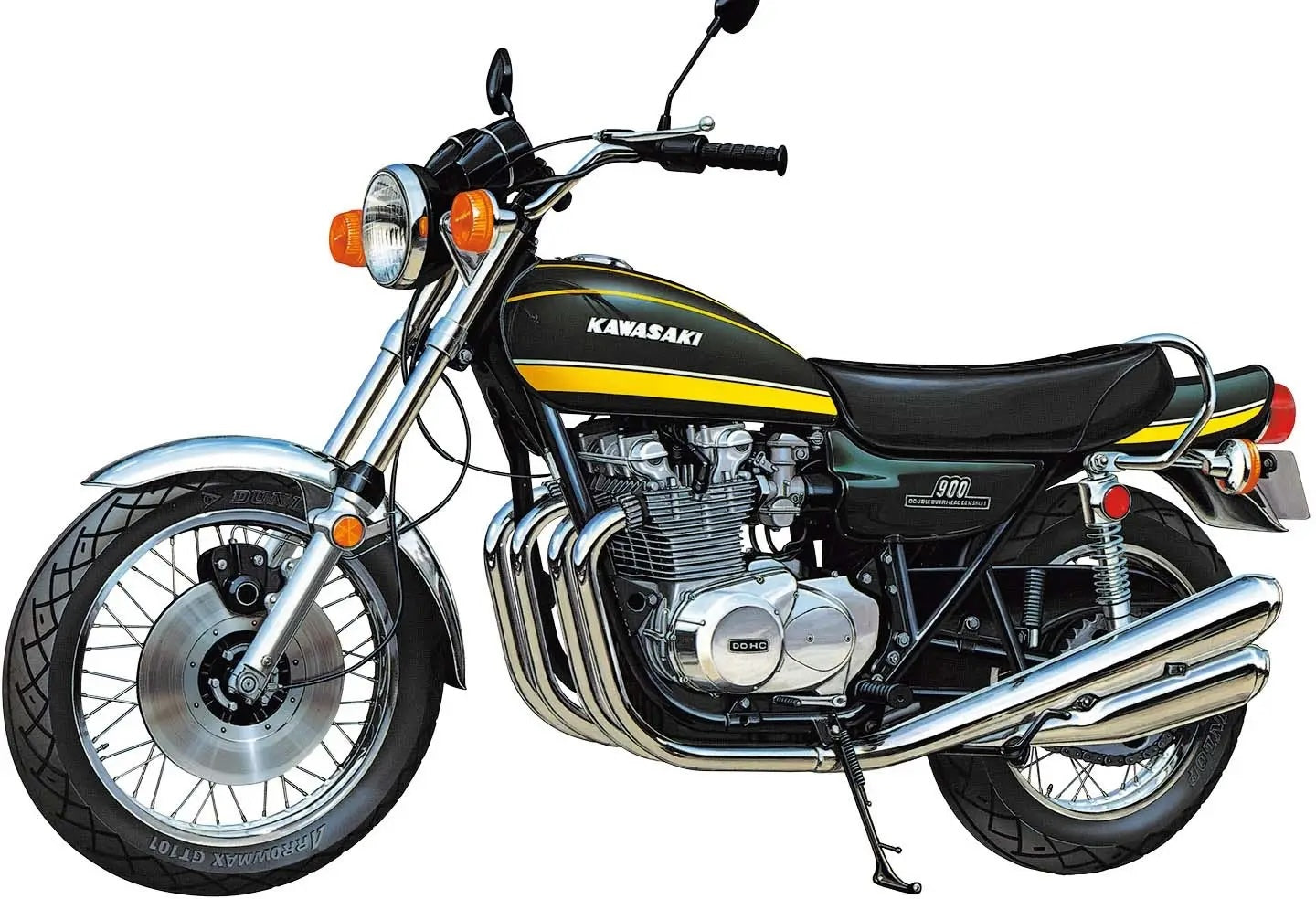 1/12 KAWASAKI Z1A 900 SUPER 4 '74
