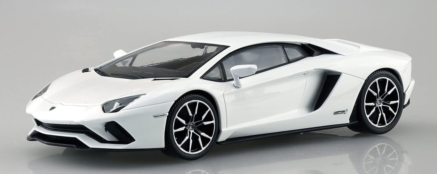1/32 SNAP LAMBORGHINI AVENTADOR S (Pearl White)